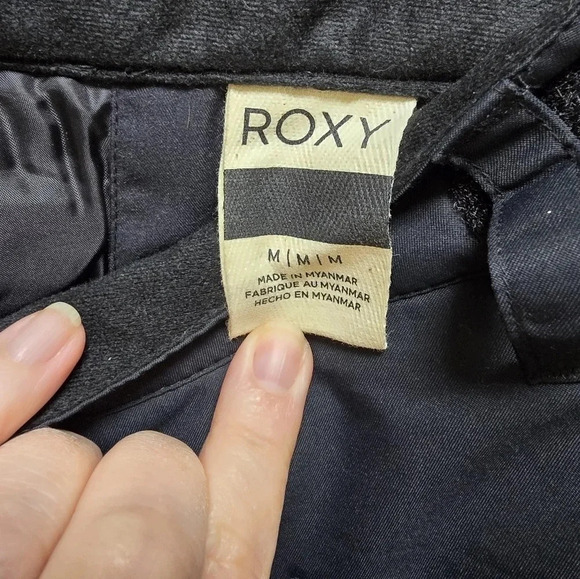 Roxy Snowpants Tailored  Fit Black size M - Picture 10 of 12